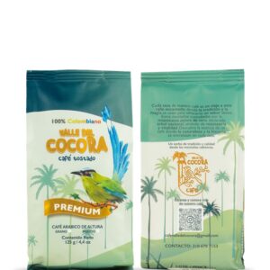 Café Tostado Valle de Cocora Premium 125 g