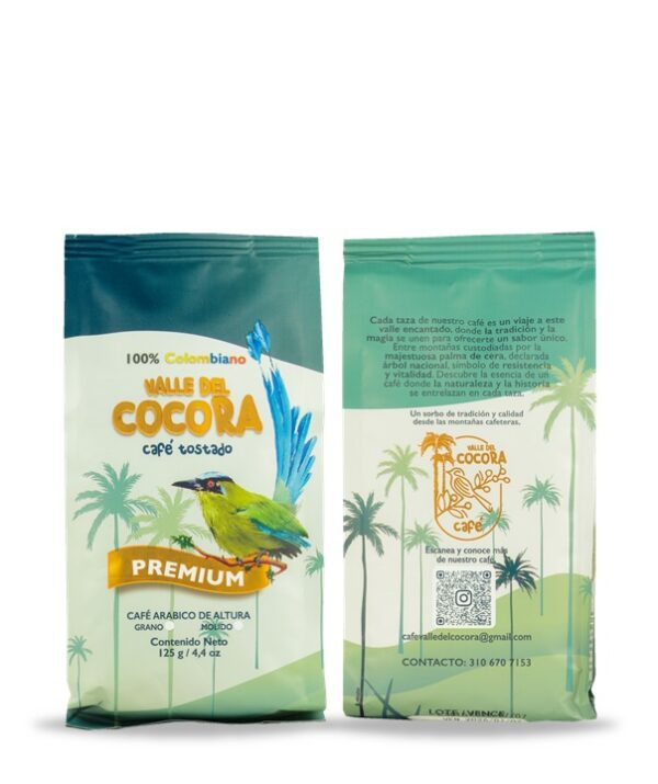 Café Tostado Valle de Cocora Premium 125 g