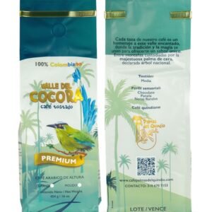 Café Tostado Valle de Cocora Premium 454 g